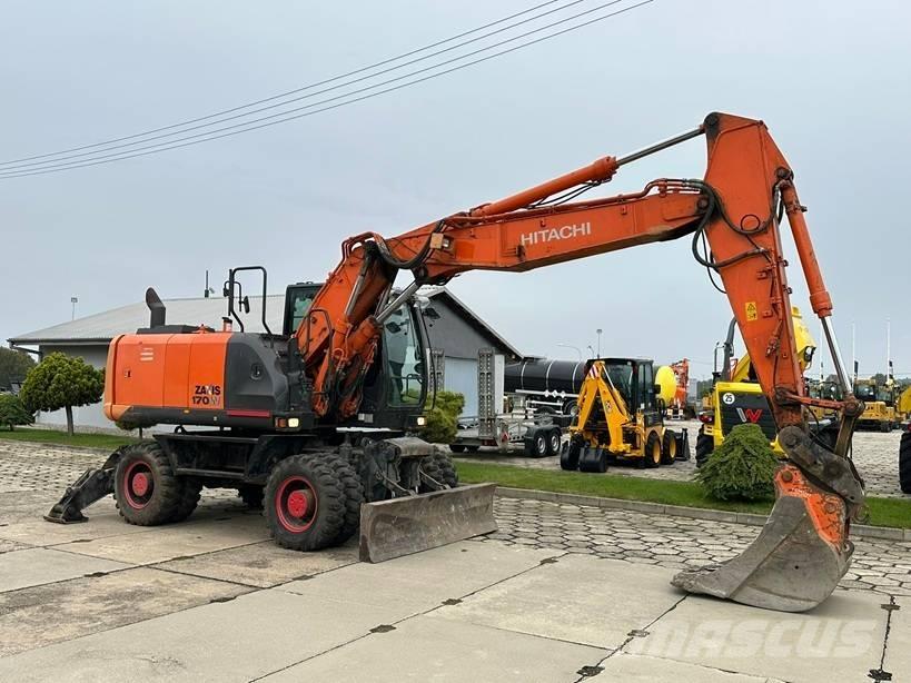 Hitachi ZX 170 W-5 B Hjulgravere