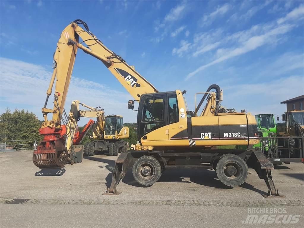CAT M318C MH Hjulgravere