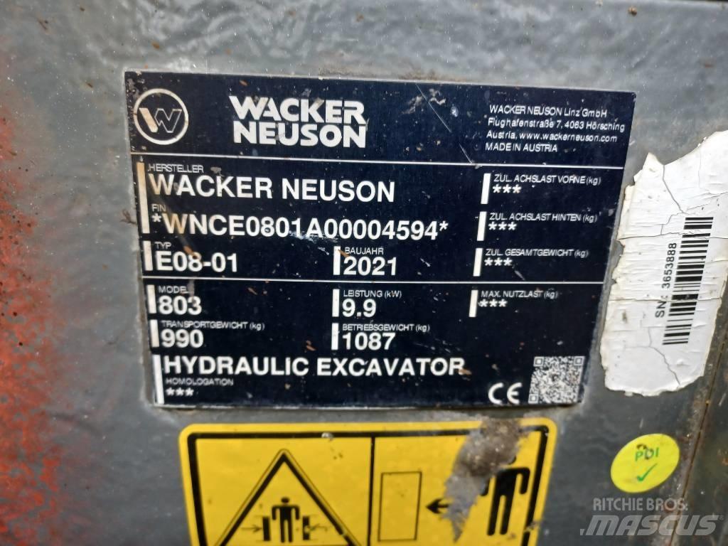 Wacker Neuson 803 Beltegraver