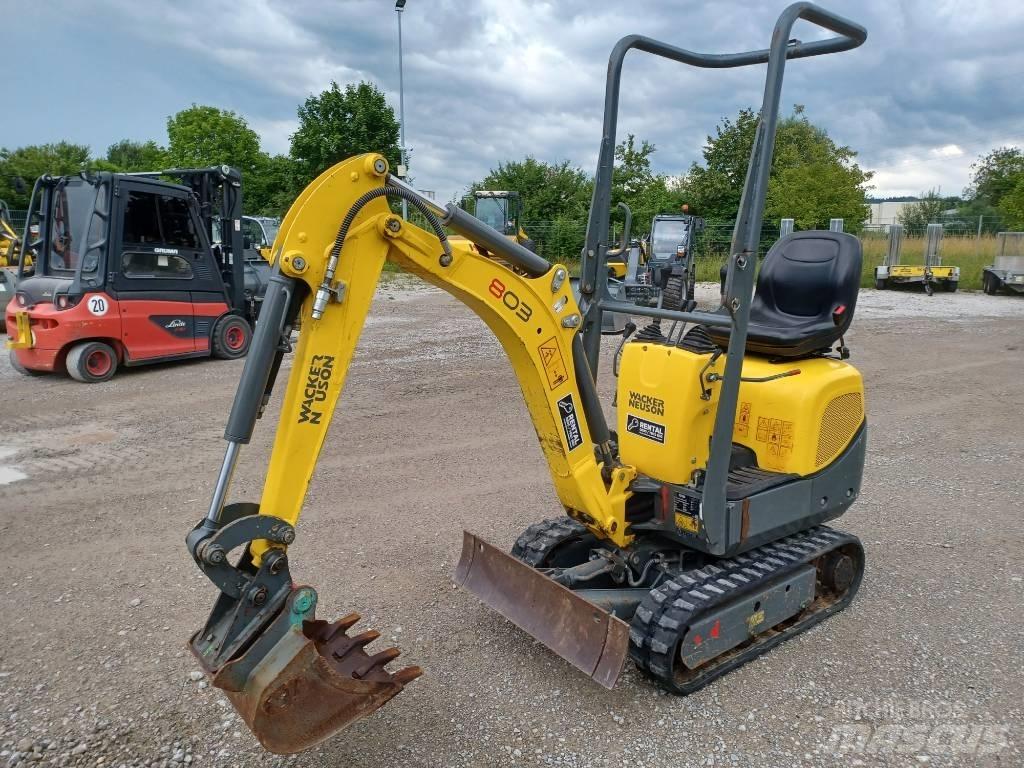 Wacker Neuson 803 Beltegraver