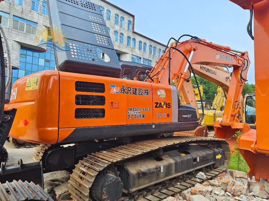 Hitachi ZX 200 Beltegraver