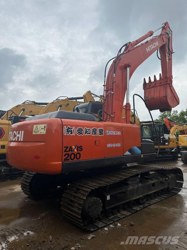 Hitachi ZX 200 Beltegraver