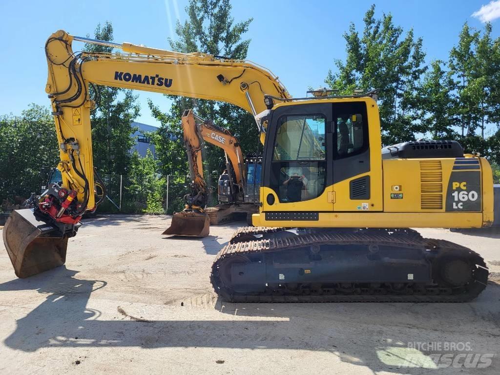 Komatsu PC 160 LC-8 Beltegraver