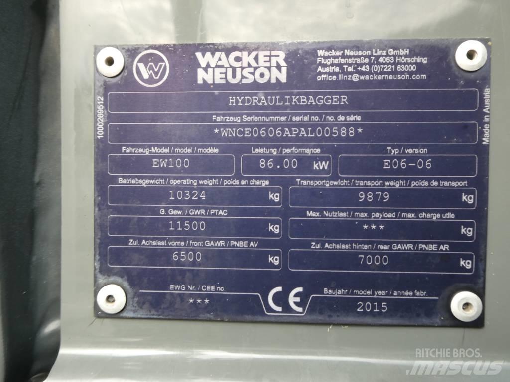 Wacker Neuson EW 100 Hjulgravere