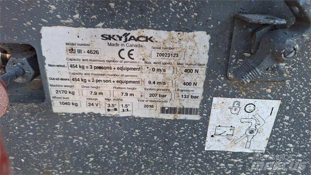 SkyJack SJIII4626 Sakselifter