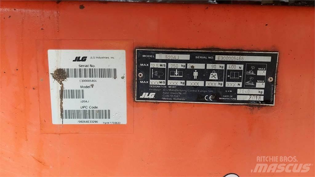 JLG 520AJ Leddede bomlifter