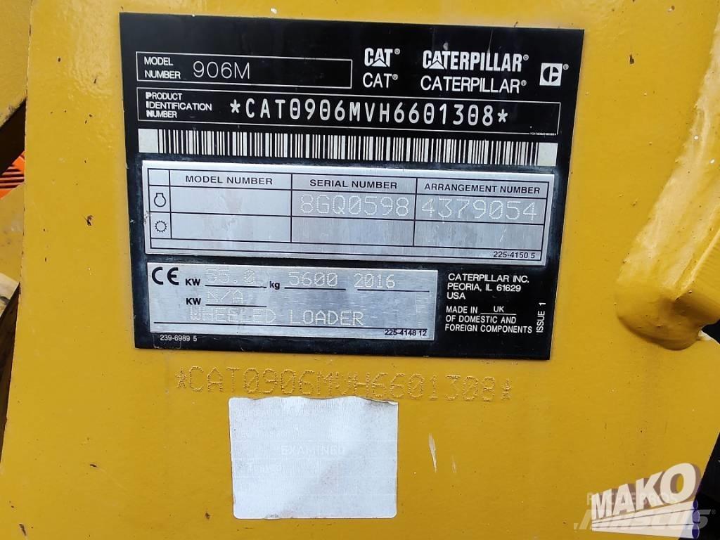 CAT 906 M Hjullastere