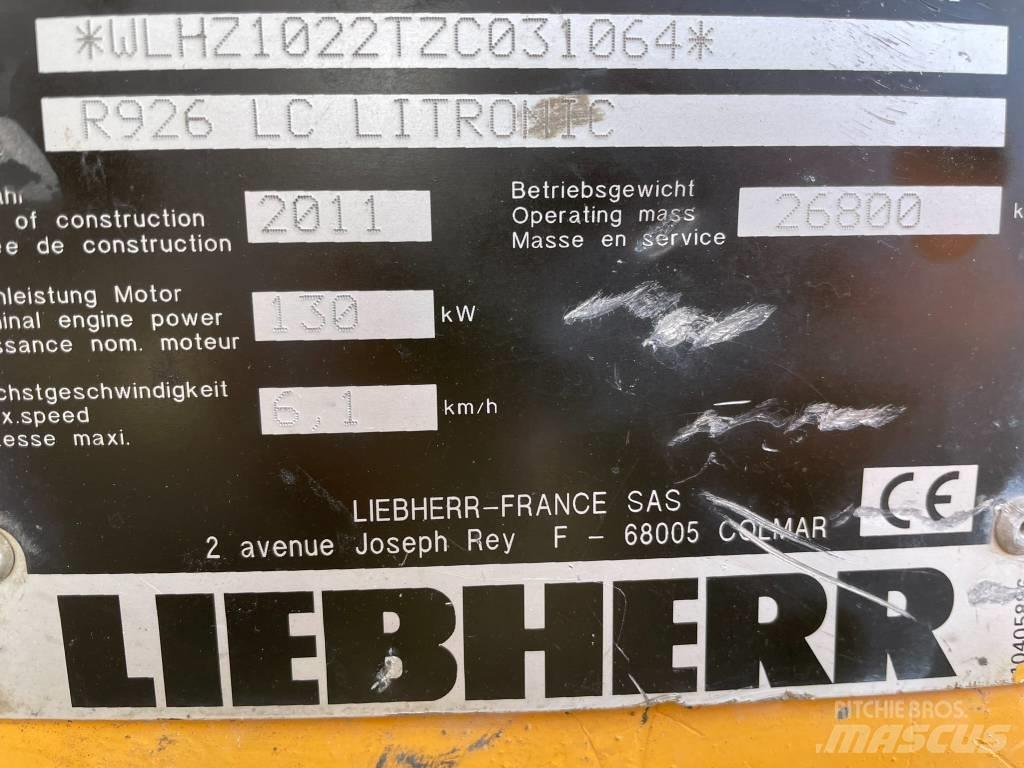 Liebherr R 926 LC Beltegraver