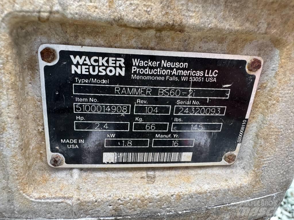 Wacker Neuson BS60-2 Stampere