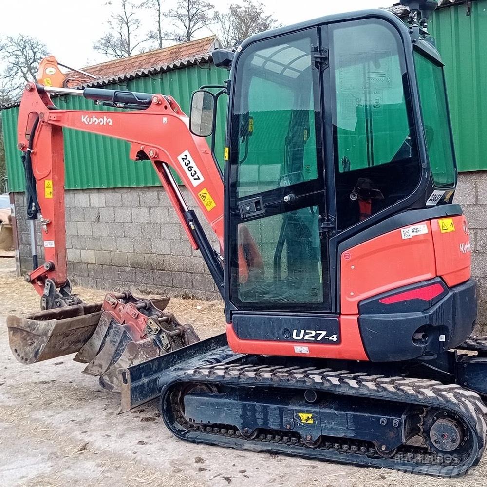 Kubota U 27-4 Minigravere <7t