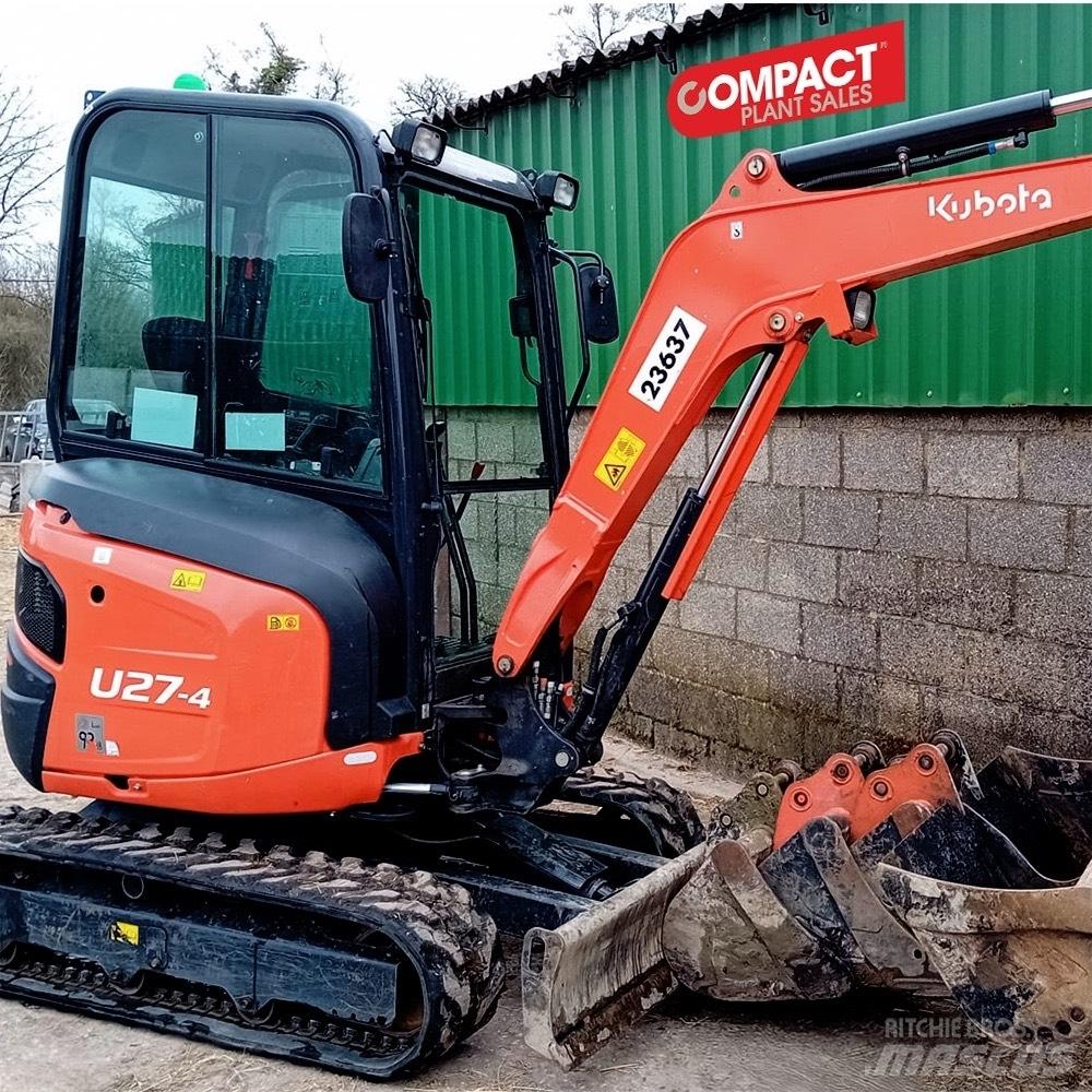 Kubota U 27-4 Minigravere <7t