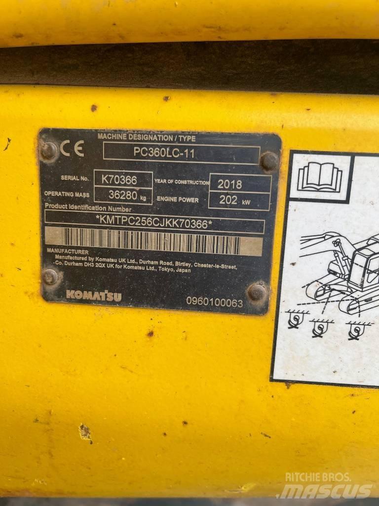 Komatsu PC360LC-11 Beltegraver