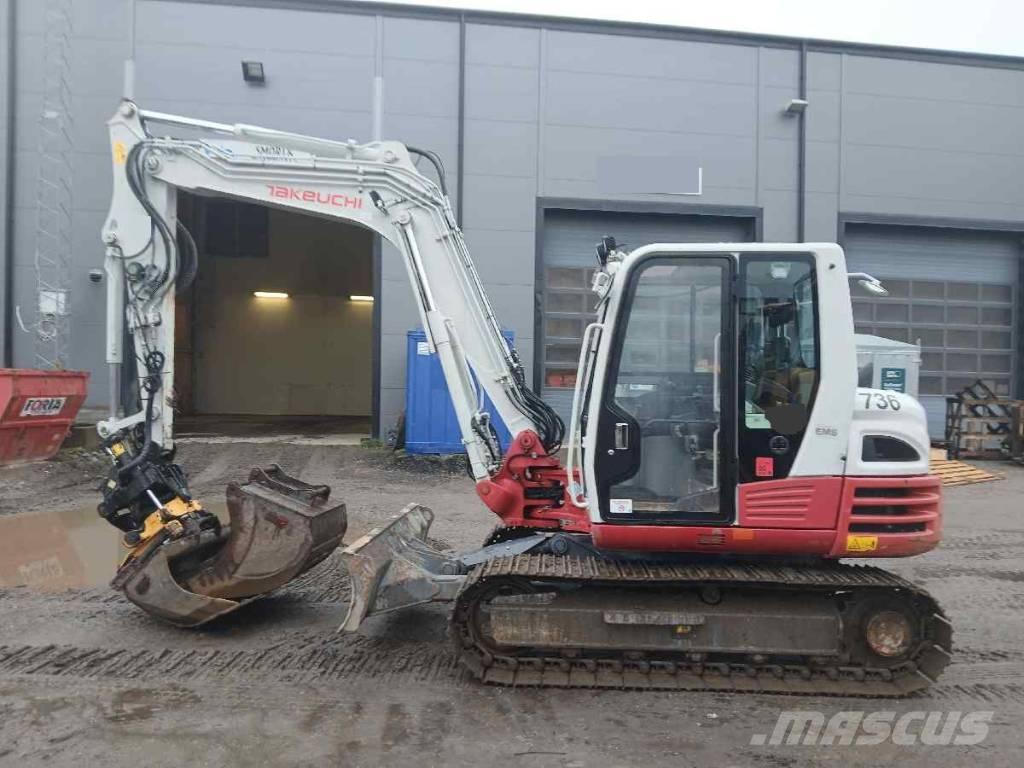 Takeuchi TB 290 Midigravere 7 - 12t
