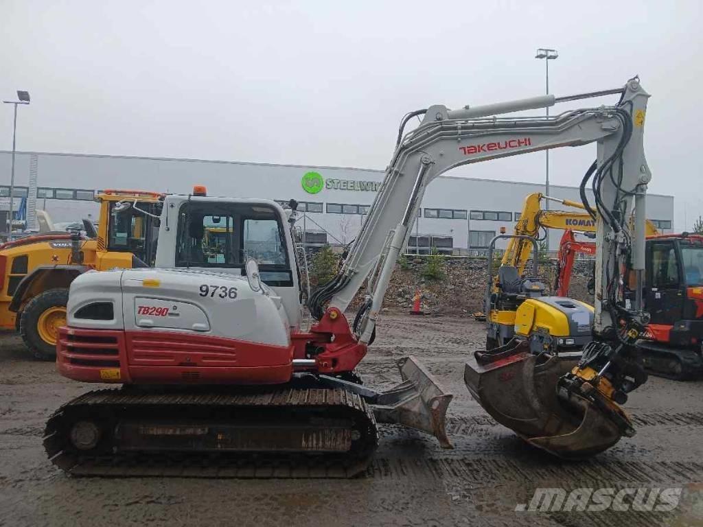 Takeuchi TB 290 Midigravere 7 - 12t