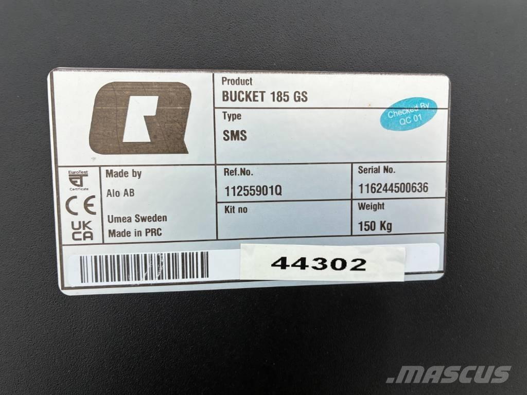 Ålö 185 GS Frontlaster ektrautstyr