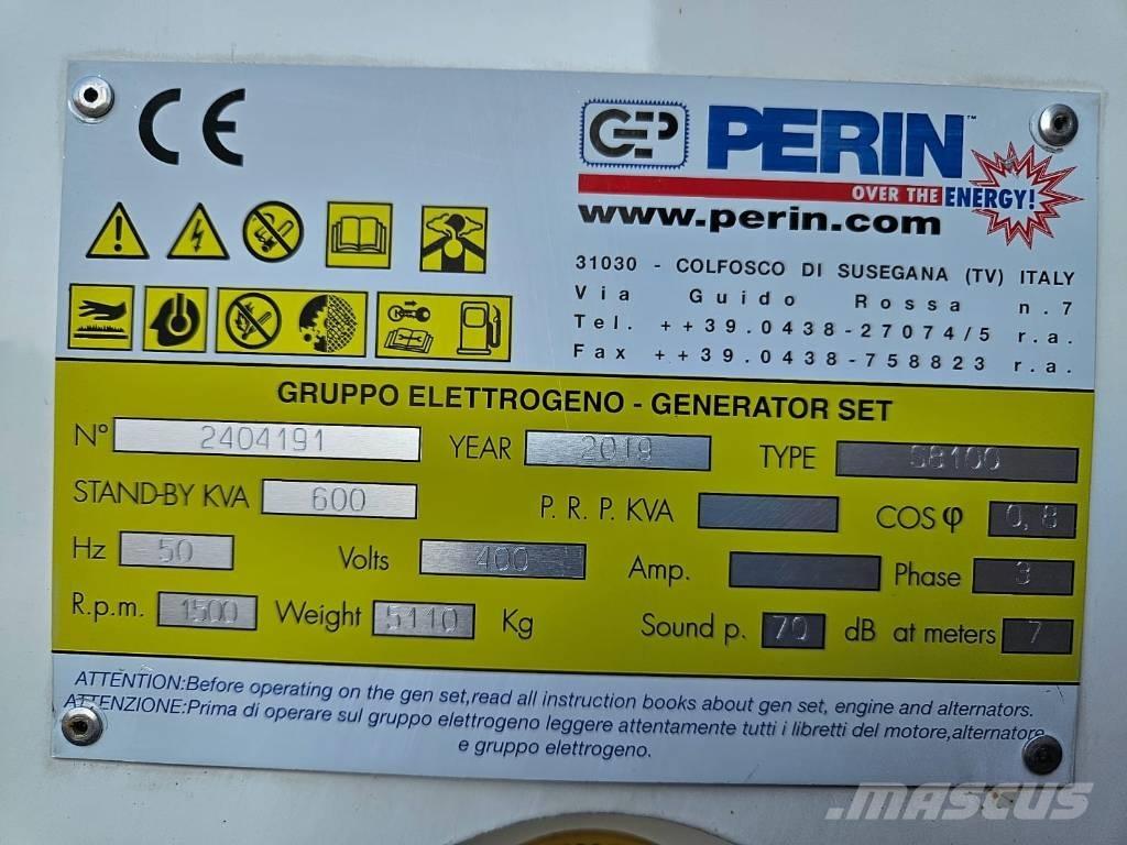  PERIN GEPI 600E Diesel Generatorer