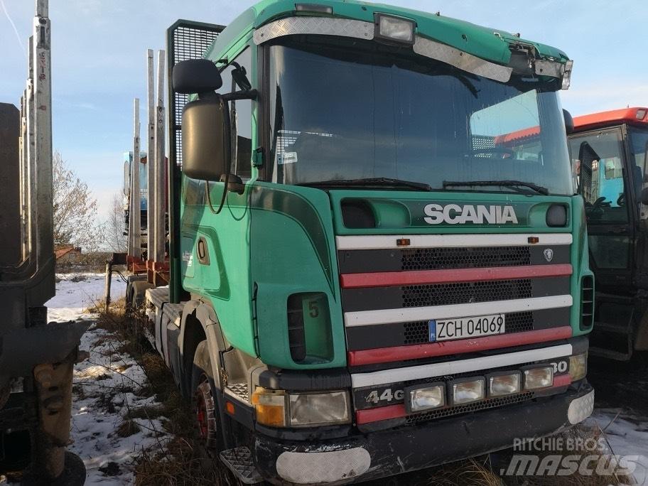 Scania 144 G Kranbil