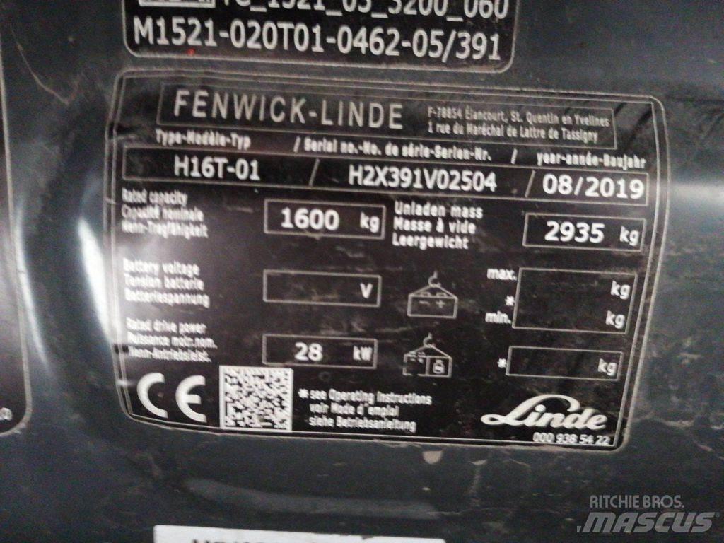 Linde H16T-01 Propan trucker