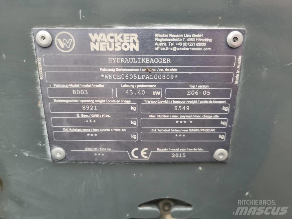 Wacker Neuson 8003 Midigravere 7 - 12t