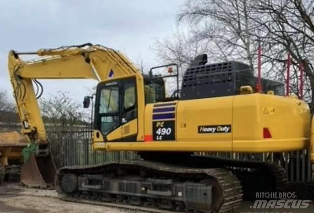 Komatsu PC 490 LC Beltegraver