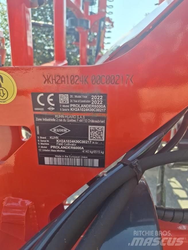 Kuhn Prolander 6000 Kultivatorer