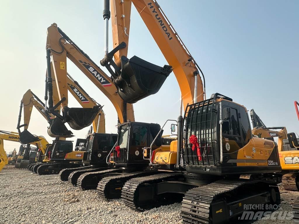 Hyundai R220LC-9S Beltegraver