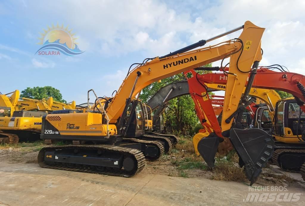 Hyundai R220LC-9S Beltegraver