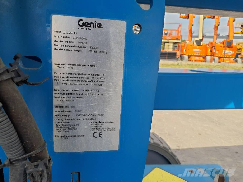 Genie Z40/23NRJ Leddede bomlifter