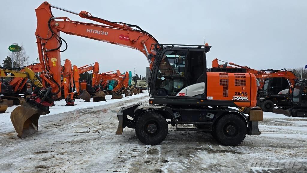 Hitachi ZX170W-6 Hjulgravere