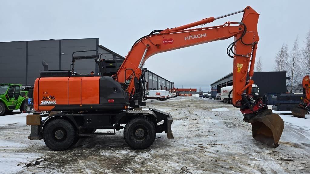 Hitachi ZX170W-6 Hjulgravere