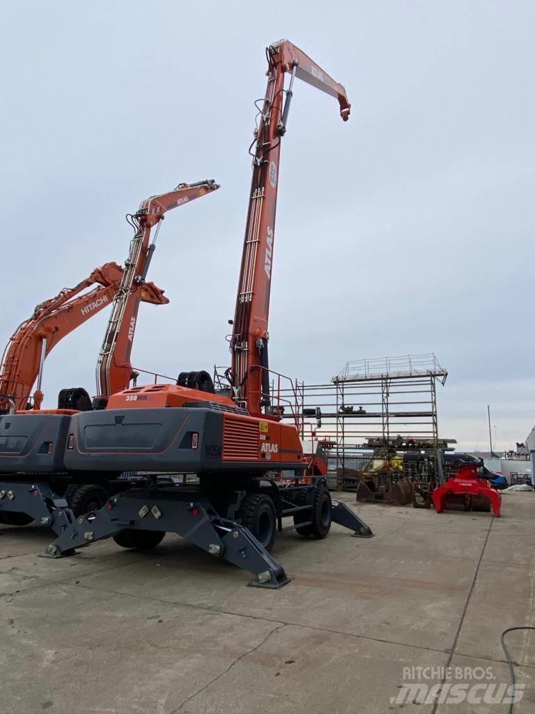 Atlas 350 MH Gravemaskiner for avfallshåndtering