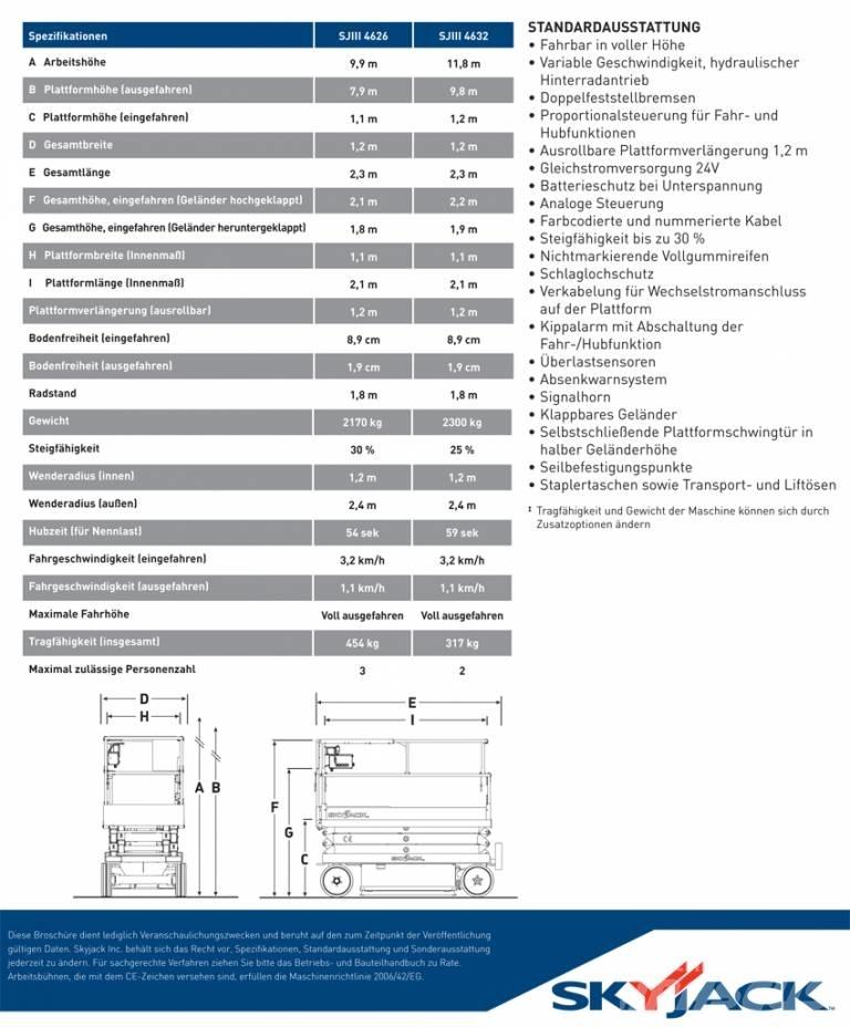 SkyJack SJ 4626 Sakselifter