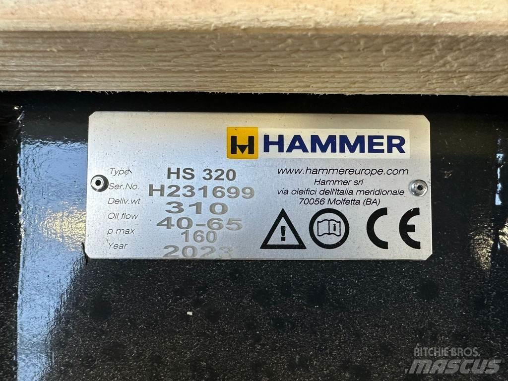 Hammer HS320 Hydrauliske hammere