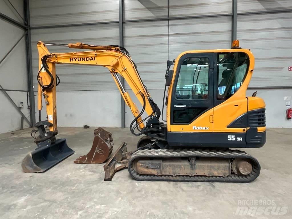 Hyundai Robex 55-9 A Minigravere <7t