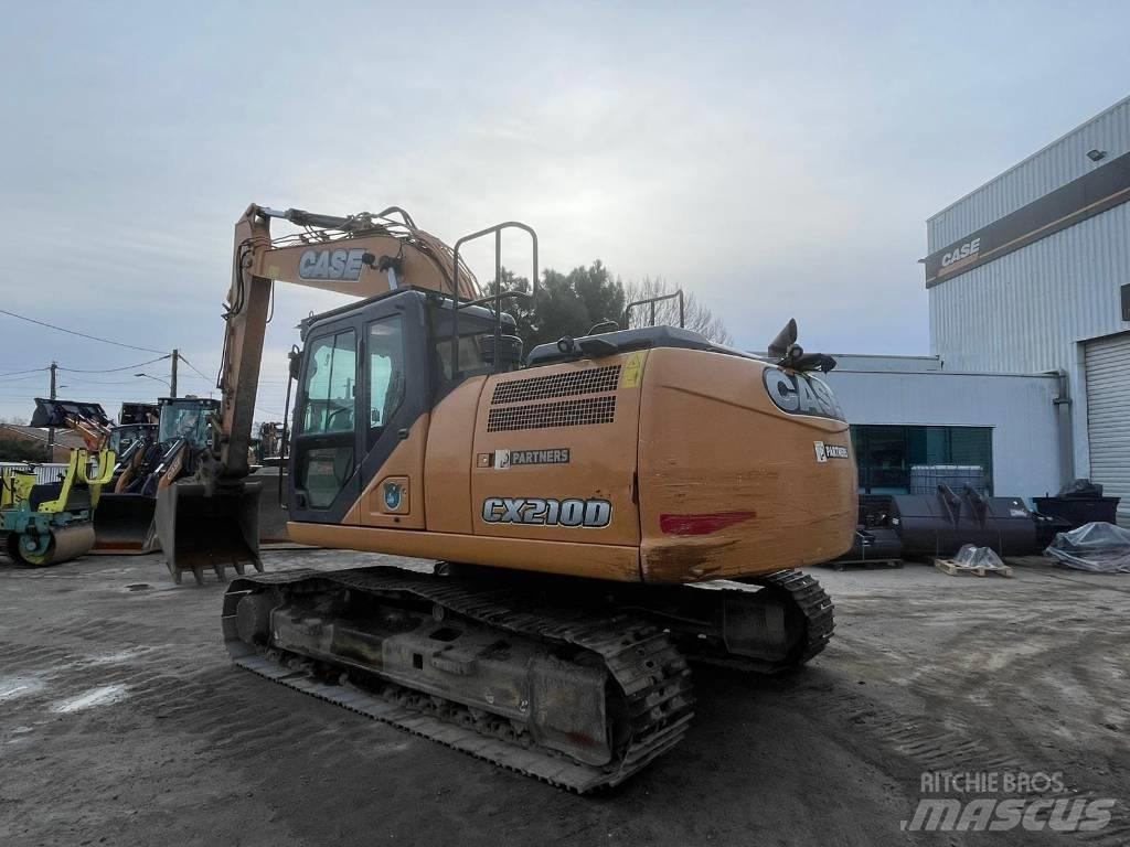 CASE CX 210 D Beltegraver