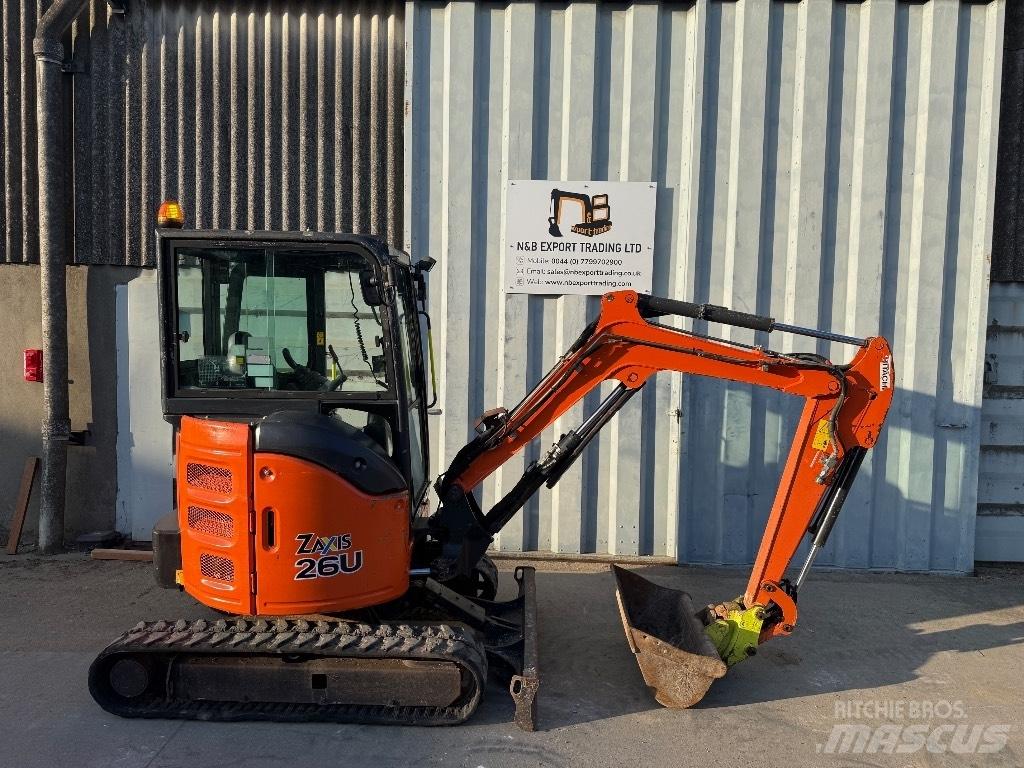 Hitachi ZX 26 Minigravere <7t