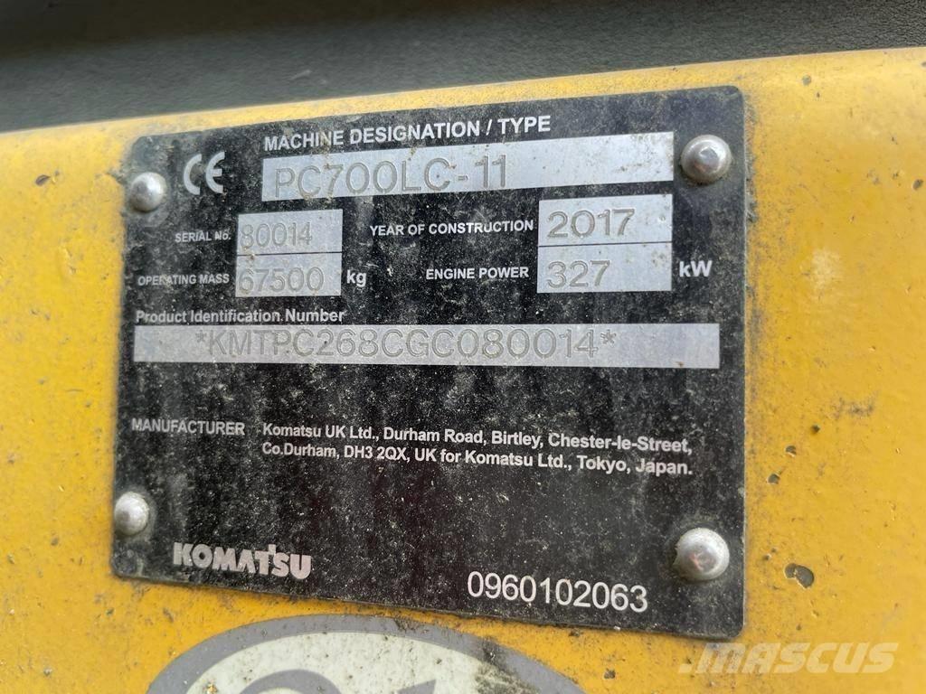 Komatsu PC700LC-11 Beltegraver