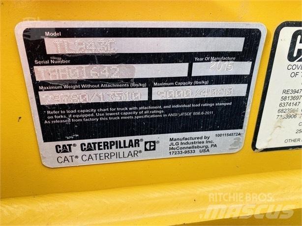 CAT TL 943 C Teleskoplastere