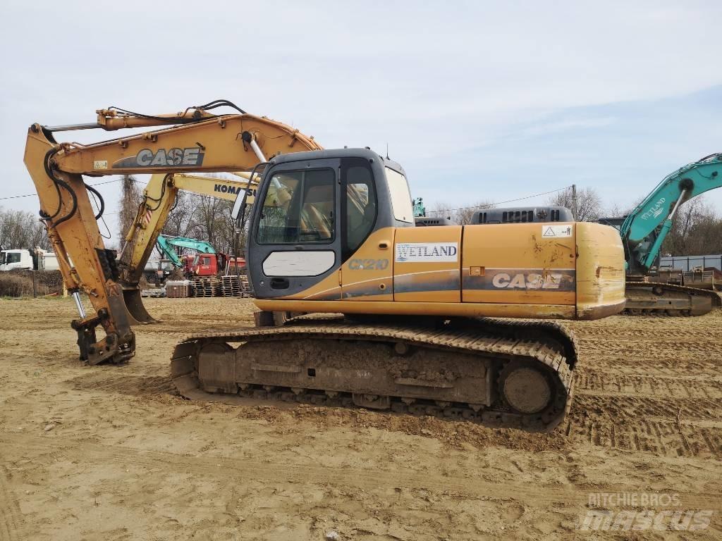 CASE CX 210 C Beltegraver