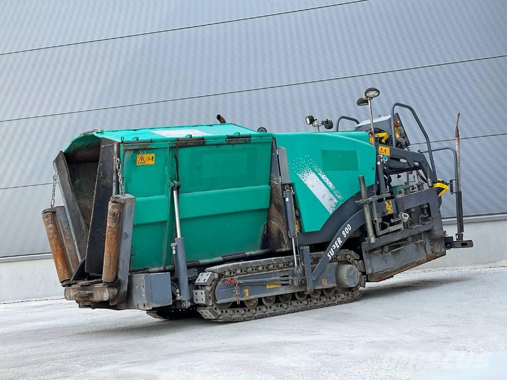 Vögele SUPER 800 Asfaltutleggere