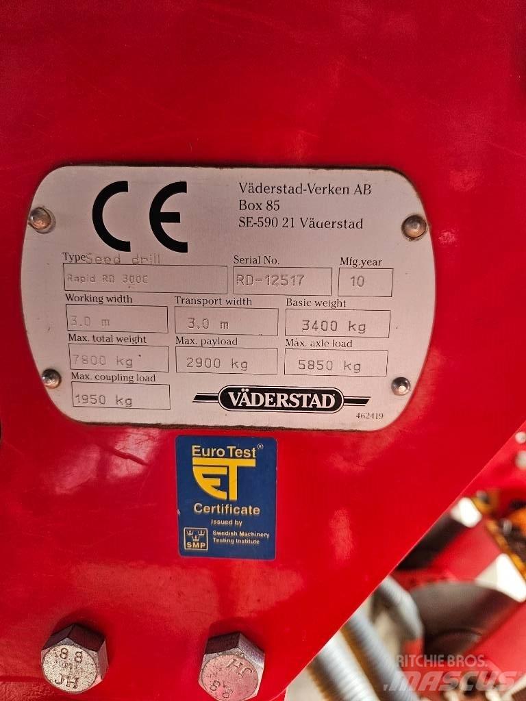 Väderstad Rapid300C Kombinerte såmaskiner