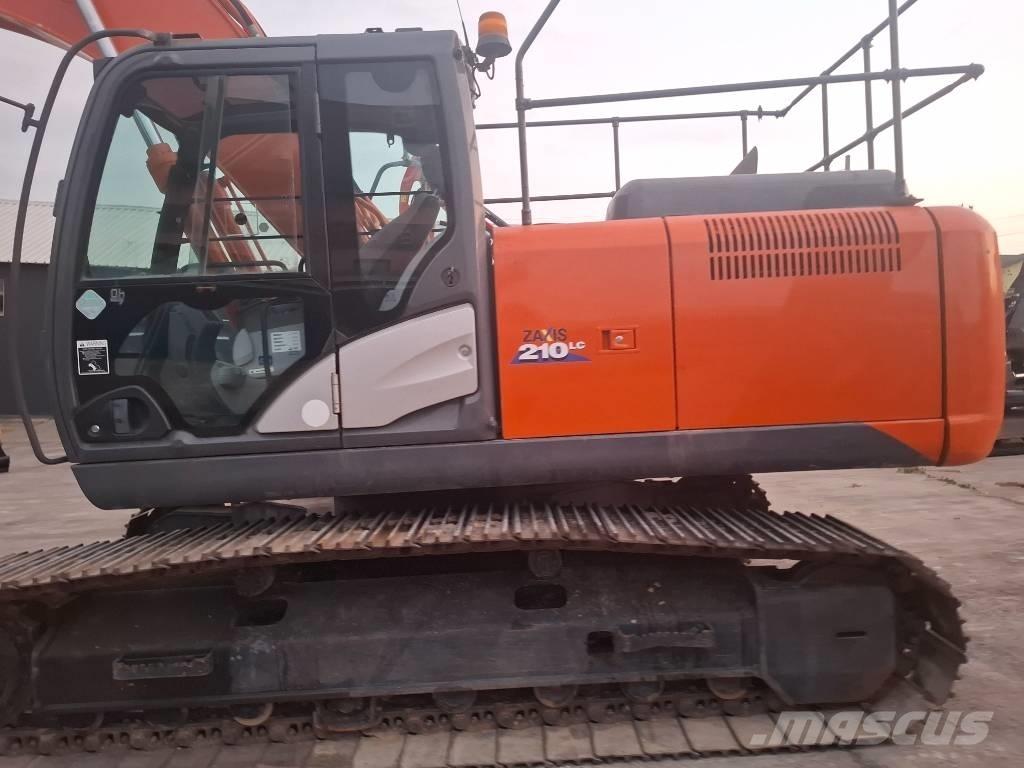 Hitachi 210LC Beltegraver