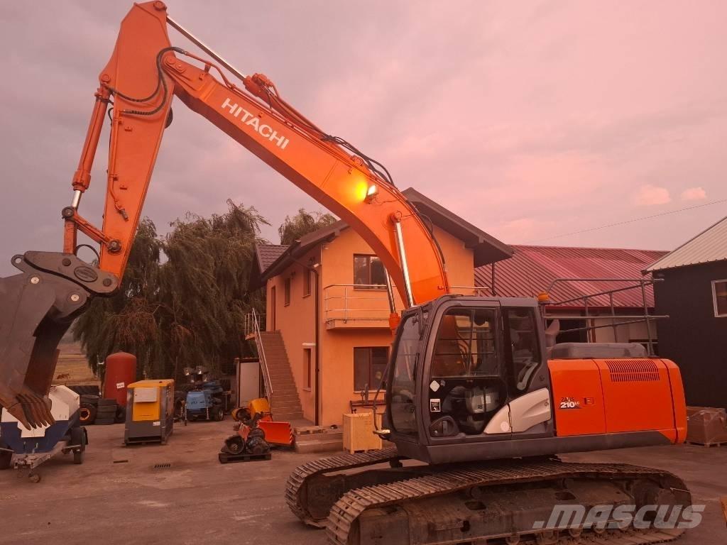 Hitachi 210LC Beltegraver