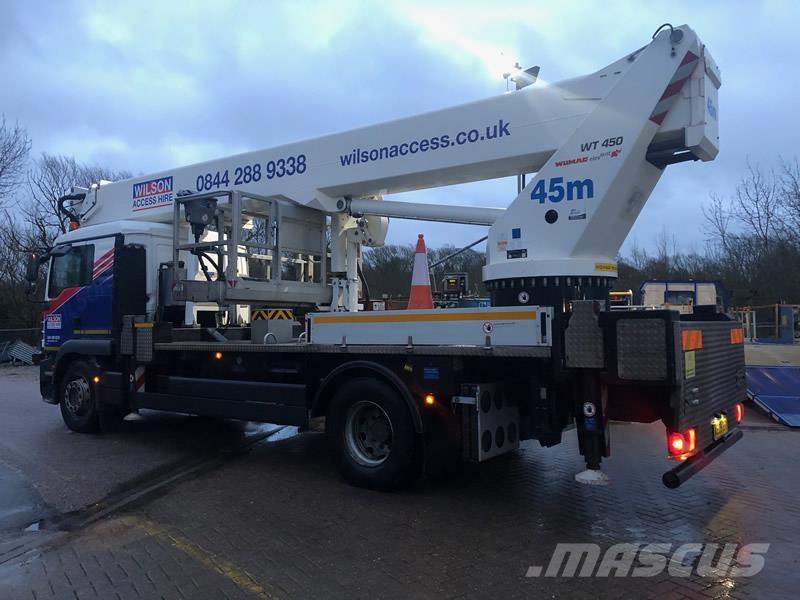 Wumag T450 Bilmontert lift