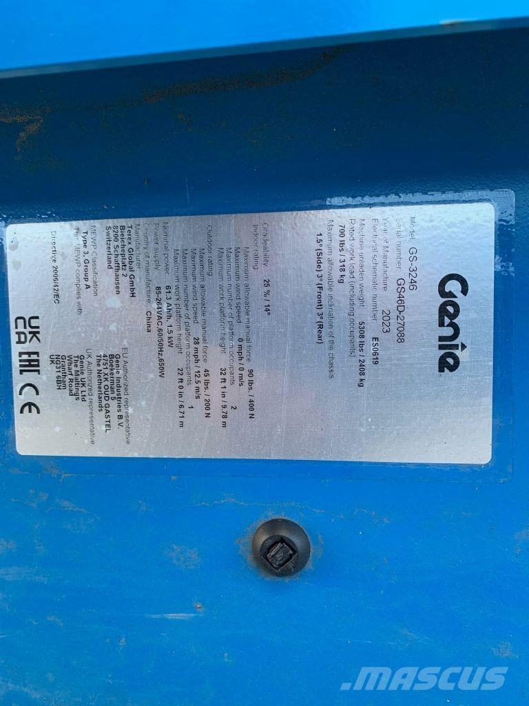 Genie GS-3246 Sakselifter