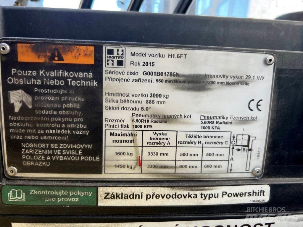 Hyster H 1.6 FT Diesel Trucker
