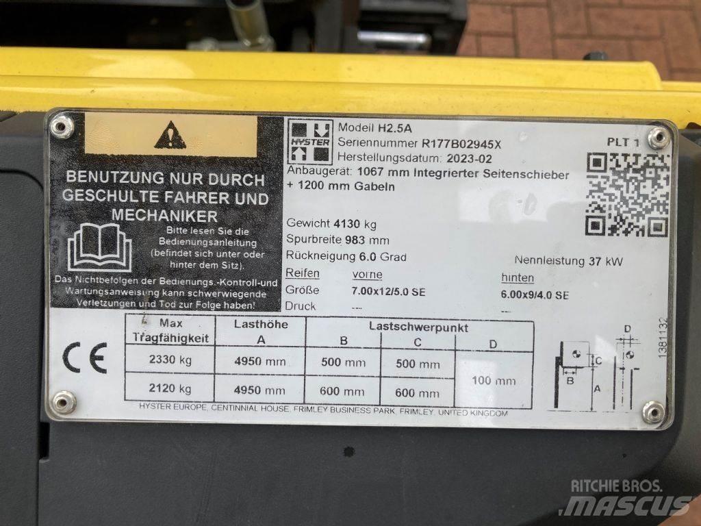 Hyster H 2.5A Diesel Trucker