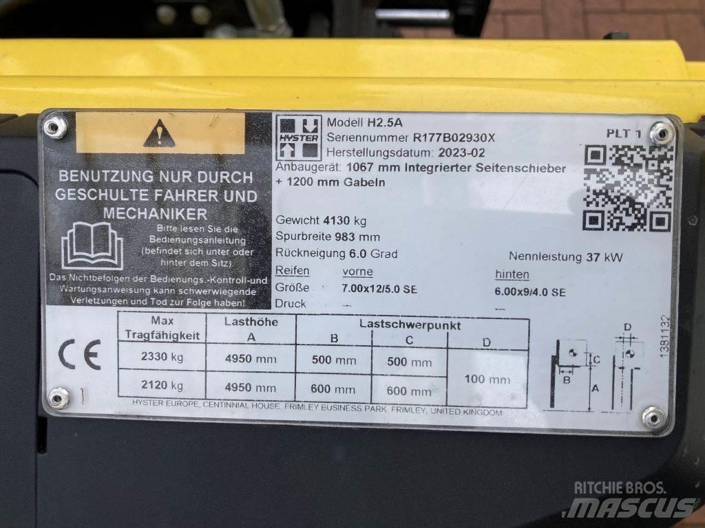 Hyster H 2.5A Diesel Trucker