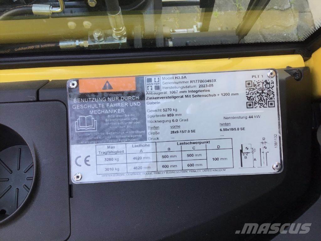 Hyster H 3.5 A Diesel Trucker