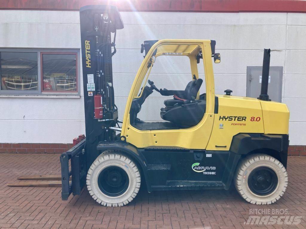 Hyster H 8.0 FTS Diesel Trucker